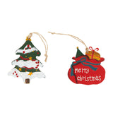 Christmas Tree Hanging Pendant Xmas Tree Decoration for Indoor Bedroom Party Style A