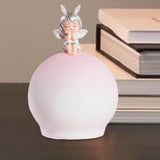 Nursery Nightlight Dimmable Reading Lamp Pat Light for Room Party Study silver hair