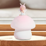 Nursery Nightlight Dimmable Reading Lamp Pat Light for Room Party Study pink hair