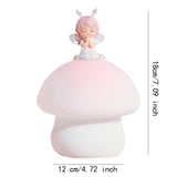 Nursery Nightlight Dimmable Reading Lamp Pat Light for Room Party Study pink hair