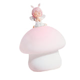 Nursery Nightlight Dimmable Reading Lamp Pat Light for Room Party Study pink hair