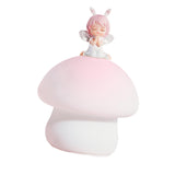 Nursery Nightlight Dimmable Reading Lamp Pat Light for Room Party Study pink hair