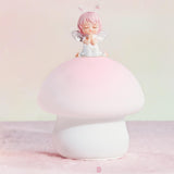 Nursery Nightlight Dimmable Reading Lamp Pat Light for Room Party Study pink hair