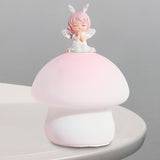 Nursery Nightlight Dimmable Reading Lamp Pat Light for Room Party Study pink hair