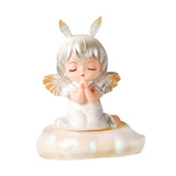 Decorative Night Light Figurine Cute Bedside Lamp for Entryway Bedroom Style A