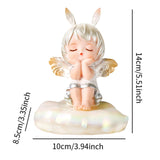 Decorative Night Light Figurine Cute Bedside Lamp for Entryway Bedroom Style B