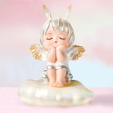 Decorative Night Light Figurine Cute Bedside Lamp for Entryway Bedroom Style B