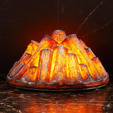 Simulation Flame Firewood Light EU Plug 12W Fireplace Core Decor for Outdoor