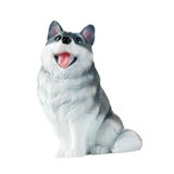 Dog Statue Mini Resin Animal Figures for Centerpiece Office Living Room Erha