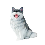 Dog Statue Mini Resin Animal Figures for Centerpiece Office Living Room Erha