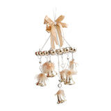 2024 Christmas Bells Hanging Ornaments Pendant Drop for Porch Office Wedding