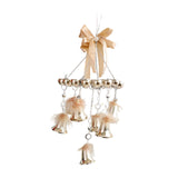 2024 Christmas Bells Hanging Ornaments Pendant Drop for Porch Office Wedding