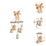 2024 Christmas Bells Hanging Ornaments Pendant Drop for Porch Office Wedding