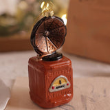 Christmas Tree Hanging Ornament Christmas Decoration for Holiday Porch Hotel Record Player