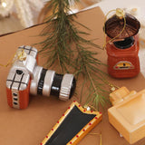 Christmas Tree Hanging Ornament Christmas Decoration for Holiday Porch Hotel Camera