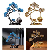 Pine Tree Incense Holder Hanging Incense Burner for Bedroom Meditation Study Blue