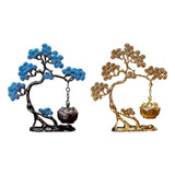 Pine Tree Incense Holder Hanging Incense Burner for Bedroom Meditation Study Blue