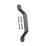 Barn Door Handle Gate Pull Carbon Steel Gate Handle for Closet Garage Drawer