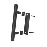 Barn Door Handle Rustic Square Cabinet Door Handle for Bedroom Closet Family