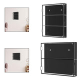 Baseball Card Display Case Gifts Wall Cabinet for Basketball Hockey Football Three Layer