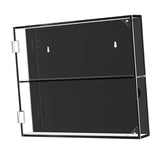 Baseball Card Display Case Gifts Wall Cabinet for Basketball Hockey Football Two Layer