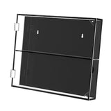 Baseball Card Display Case Gifts Wall Cabinet for Basketball Hockey Football Two Layer