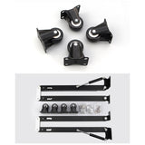 Downturn Folding Table Hardware Accessories Metal for Garage Storage Cabinet