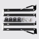 Downturn Folding Table Hardware Accessories Metal for Garage Storage Cabinet