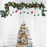 Christmas DIY Vine Garland Green Christmas Decoration for Home Holiday Party Style D