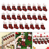 Christmas Stockings Portable Xmas Fireplace Socks for Holiday Home Fireplace Letter A