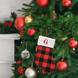 Christmas Stockings Portable Xmas Fireplace Socks for Holiday Home Fireplace Letter G