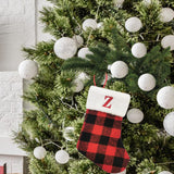 Christmas Stockings Portable Xmas Fireplace Socks for Holiday Home Fireplace Letter Z