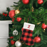 Christmas Stockings Portable Xmas Fireplace Socks for Holiday Home Fireplace Letter Z