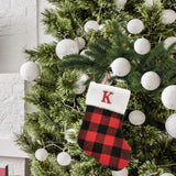 Christmas Stockings Portable Xmas Fireplace Socks for Holiday Home Fireplace Letter K