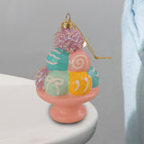 Christmas Tree Ice Cream Pendant Xmas Tree Decoration for Door Wall Festival