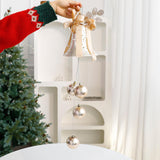 Christmas Bell Hanging Ornament Ball Pendant Drop for Hotel Yard Celebration