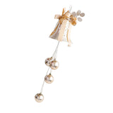 Christmas Bell Hanging Ornament Ball Pendant Drop for Hotel Yard Celebration