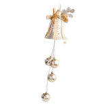 Christmas Bell Hanging Ornament Ball Pendant Drop for Hotel Yard Celebration