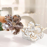 2Pcs Christmas Artificial Flowers DIY Xmas Tree Decoration for Party Wedding