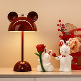 Lover Figurines Resin Animal Sculptures Office Bookcase Bunny Couple Statues