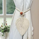 Curtain Holdback Decorative Gifts Ornament for Bedroom Living Room Kids Room White