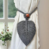 Curtain Holdback Decorative Gifts Ornament for Bedroom Living Room Kids Room Gray