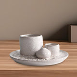 Maxbell Porcelain Ornament Gift Incense Burner for Living Room SPA Decor Accessories