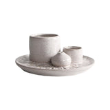 Maxbell Porcelain Ornament Gift Incense Burner for Living Room SPA Decor Accessories