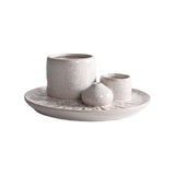 Maxbell Porcelain Ornament Gift Incense Burner for Living Room SPA Decor Accessories