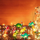 LED Dinosaur String Lights Warm White 59 inch for Festival Decorating Window