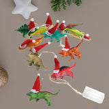 LED Dinosaur String Lights Warm White 59 inch for Festival Decorating Window