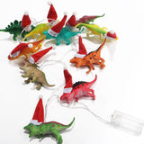 LED Dinosaur String Lights Warm White 59 inch for Festival Decorating Window