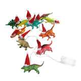 LED Dinosaur String Lights Warm White 59 inch for Festival Decorating Window