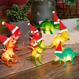 LED Dinosaur String Lights Warm White 59 inch for Festival Decorating Window